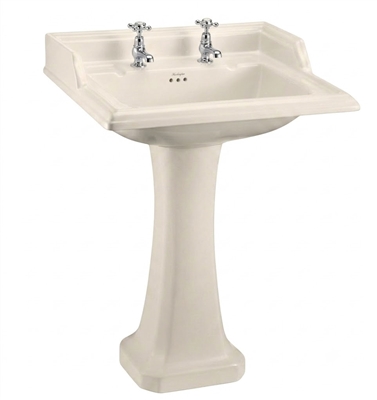 Burlington Medici Classic 65cm Basin & Pedestal