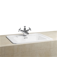 Burlington Inset 54cm Basin - 1 Tap Hole