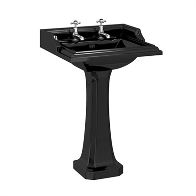 Burlington Jet Classic 65cm Basin & Pedestal
