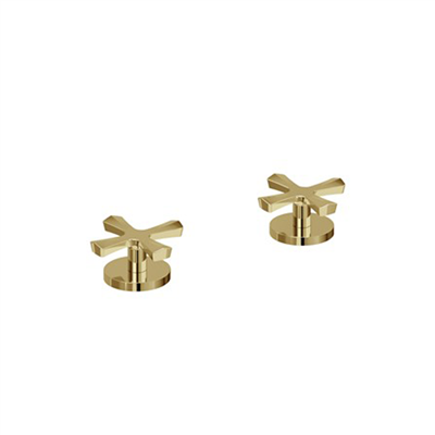 Burlington Gold Riviera Deck mounted Panel Valves