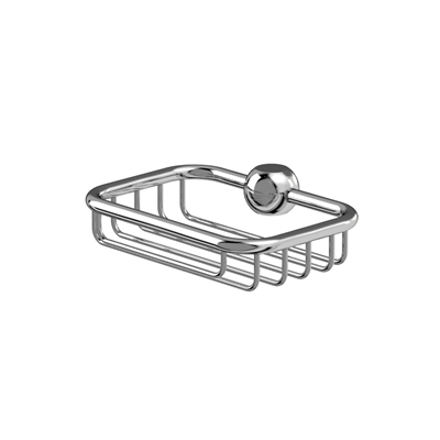 Burlington Soap Basket for Extended Vertical Shower Riser