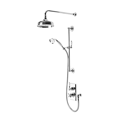 Tavistock Varsity Thermostatic Concealed Dual Function Valve with Shower Handset
