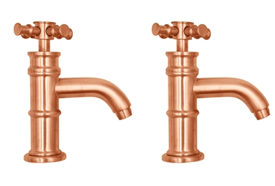 TRTC Barelo Basin Taps - Brushed Copper
