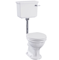 Burlington Guild Low Level Lever Toilet with Cistern - Various Finishes