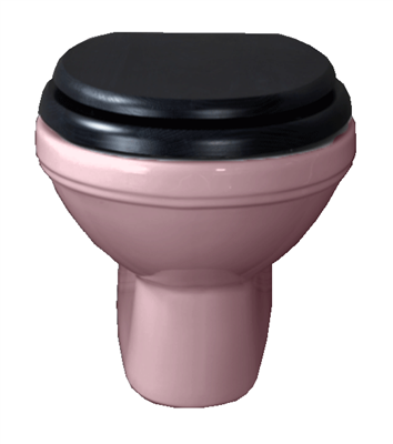 TRTC Churchill Pink Wall Hung Toilet Pan