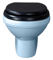TRTC Churchill Blue Wall Hung Toilet Pan