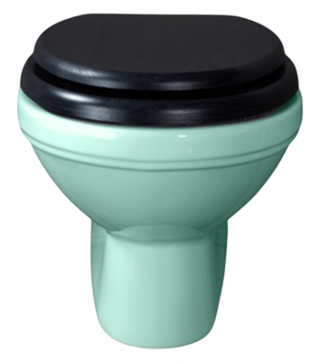 TRTC Churchill Tiffany Green Wall Hung Toilet Pan