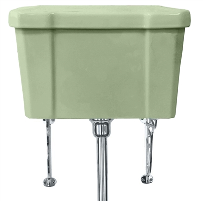 Art Deco Green Cistern