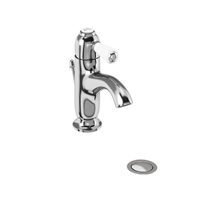 Burlington Chelsea Curved Basin Mixer with Pop Up Waste