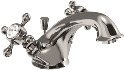 Burlington Stafford Mono Basin Mixer with Pop Up Waste - Various Finishes