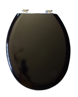 Bemis Black Phoenix Silentium Statite Soft Close Toilet Seat