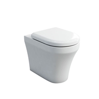 Britton Fine S40 Back to Wall Pan with Soft Close Angled Seat