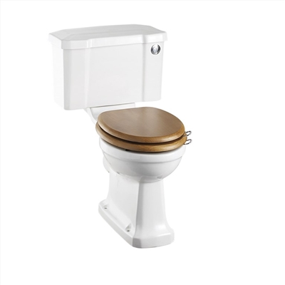 Burlington Standard Close Coupled Pan with Push Button Cistern