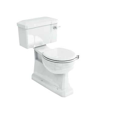 Burlington S-Trap Close Coupled WC With Slimline Lever Cistern
