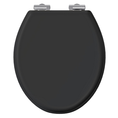 Burlington Guild Matt Black Soft Close Seat