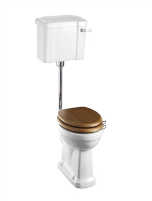 Burlington Low Level Slimline Lever Toilet - Various Finishes