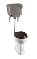 Burlington Low Level Chrome Lever Toilet - Various Finishes