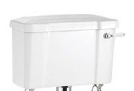 Burlington 51cm Low Level Lever Cistern