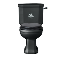 TRTC Churchill Gloss Black Close-Coupled Toilet