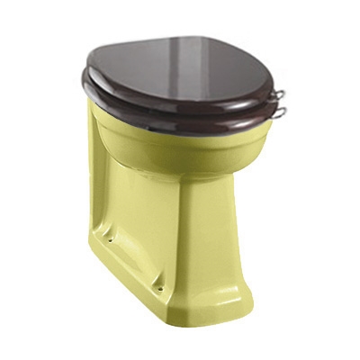 TRTC Art Deco Yellow Back-to-Wall Pan