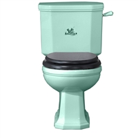 TRTC Churchill Tiffany  Green Close-Coupled Toilet