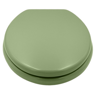 TRTC Art Deco Green Soft Close Seat