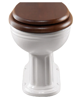 TRTC Mahogany Close-Coupled Soft Close Seat
