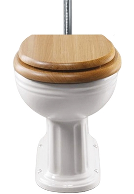 TRTC Light Oak Low/High Level Soft Close Seat