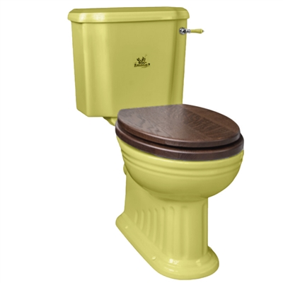 TRTC Walpole Yellow Close Coupled Toilet