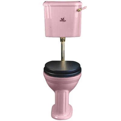 TRTC Walpole Pink Low Level Toilet
