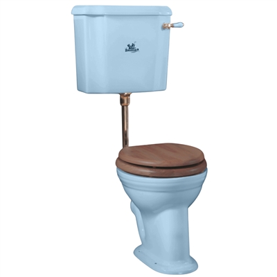 TRTC Chamberlain Blue Low Level Toilet