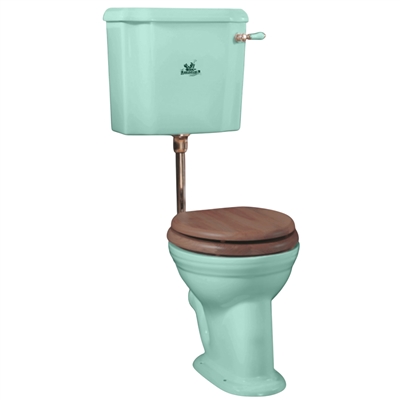 TRTC Chamberlain Tiffany Green Low Level Toilet