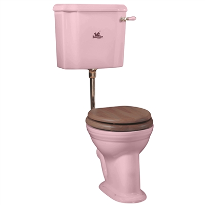 TRTC Chamberlain Pink  Low Level Toilet