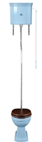 TRTC Balfour Blue High Level Toilet & Cistern