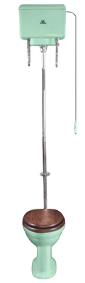 TRTC Chamberlain Tiffany Green High Level Toilet & Cistern