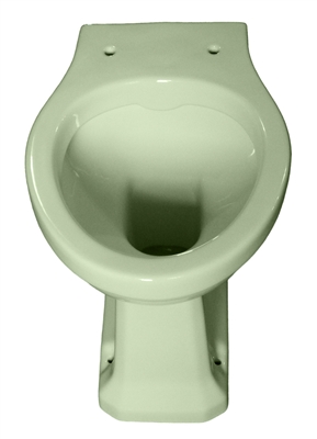 TRTC Art Deco Green Low Level/High Level Toilet Pan