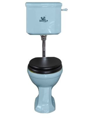 TRTC Churchill Blue Low Level Toilet