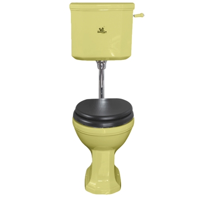 TRTC Churchill Yellow Low Level Toilet