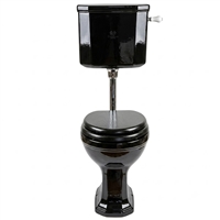 TRTC Churchill Black Low Level Toilet