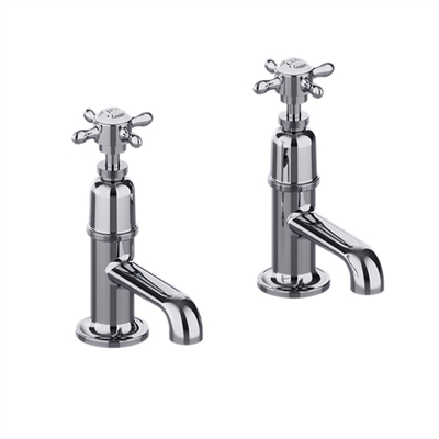 Burlington Guild Basin Pillar Taps - Various Finishes