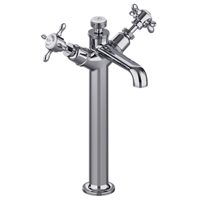 Burlington Guild Deck Mounted Tall Mono Basin Mixer - Various Finishes