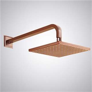 Hostelry BathSelect Rose Gold Square Rain Shower Head