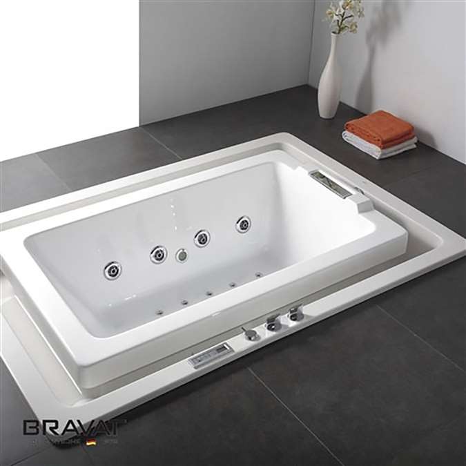 Bravat Infinity Water Flow Bathtub