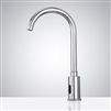 Hospitality BathSelect Wella Goose Neck Chrome Automatic Commercial Sensor Faucet B510 - (also available in Oil Rubbed Bronze or Gold Tone)