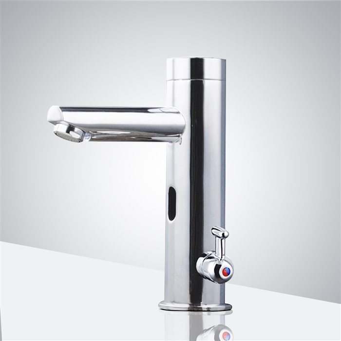 For Luxury Suite BathSelect All-in-one Thermostatic Automatic Commercial Sensor Faucet B5125 Available in Chrome Finish or Oil Rubbed Bronze Finish