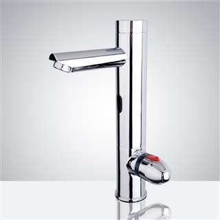 Automatic Electronic Sensor Faucet mixer All-in-One Parts comes with Ceramic Cartridge and Built-in check valve