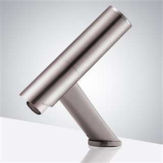 Hotel Tairus Contemporary Automatic Commercial Brushed Nickel Sensor Faucet(also available in ORB or Gold Finish)