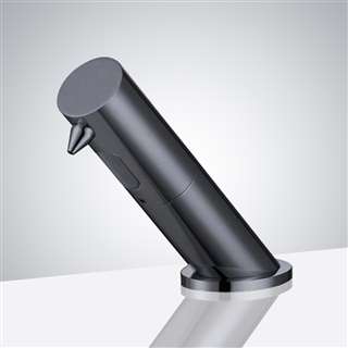 St. Gallen Commercial Automatic Soap Dispenser in Black