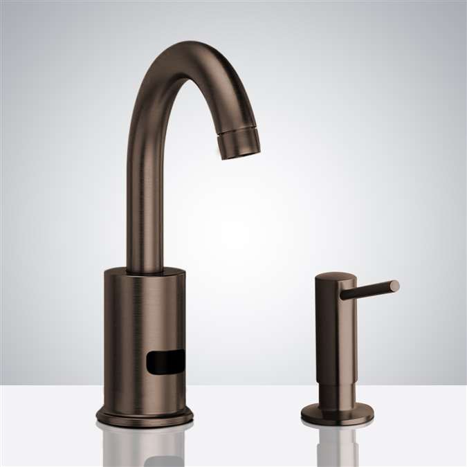 Bathselect Light Oil Rubbed Bronze Bathroom sensor motion faucets