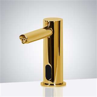Bathselect Minimalist Modern Gold Sensor Soap Dispenser